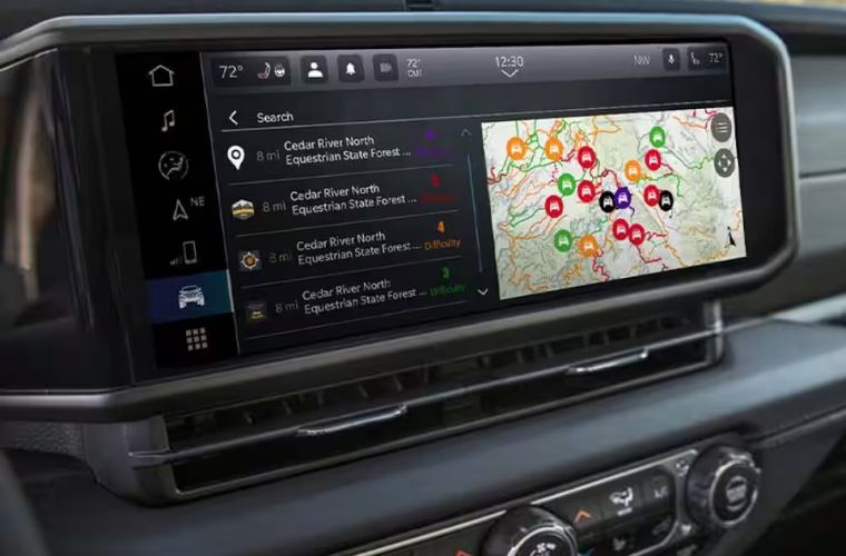 2026 Jeep Wrangler touchscreen display
