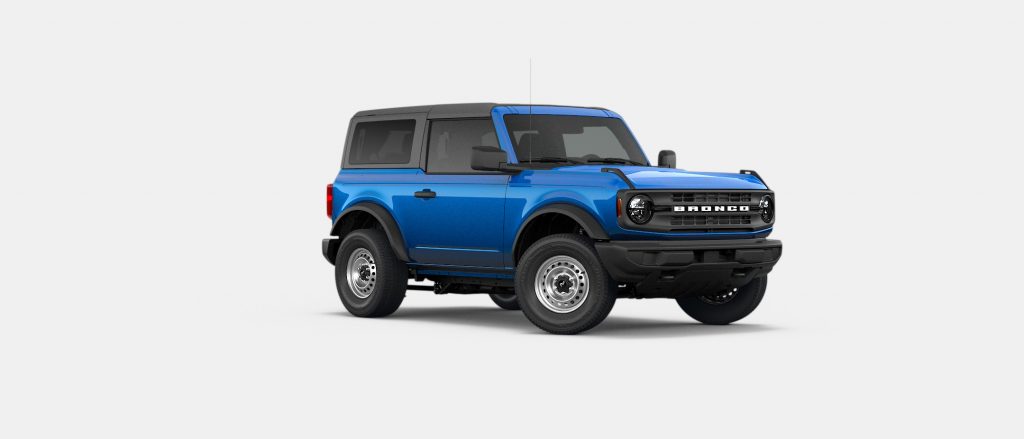 2026 Ford Bronco Velocity Blue Metallic