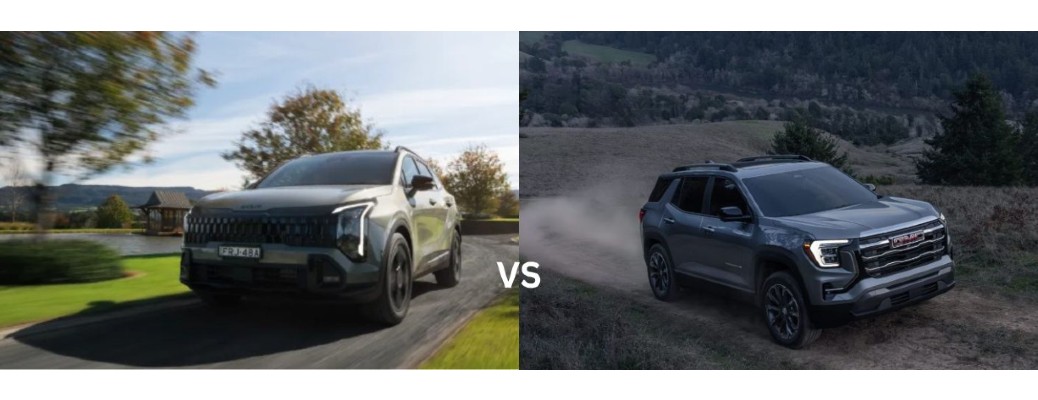 2027 Kia Sportage versus 2027 GMC Terrain image