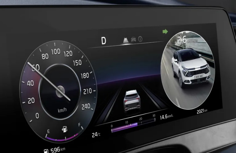 2027 Kia Sportage instrument panel