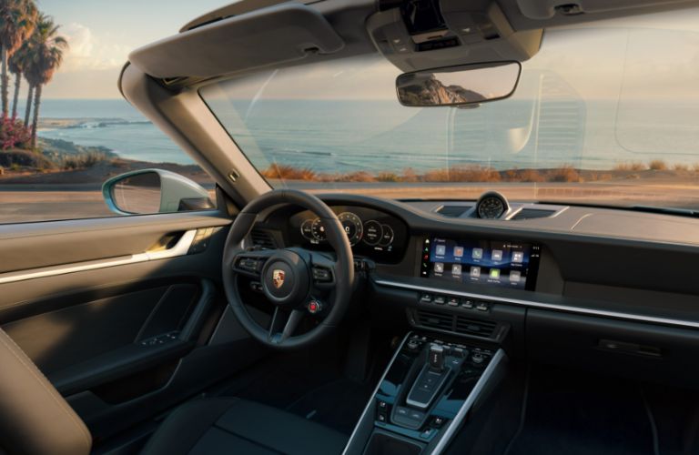 cockpit of the new 2026 Porsche 911