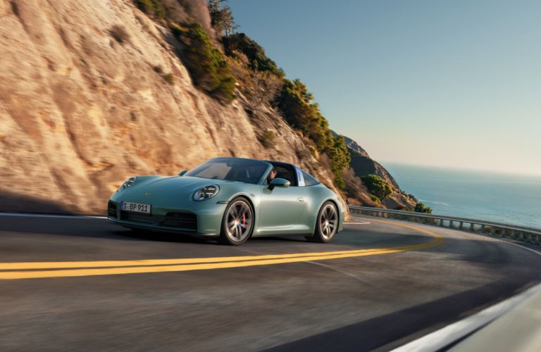 front and side view of the new 2026 Porsche 911