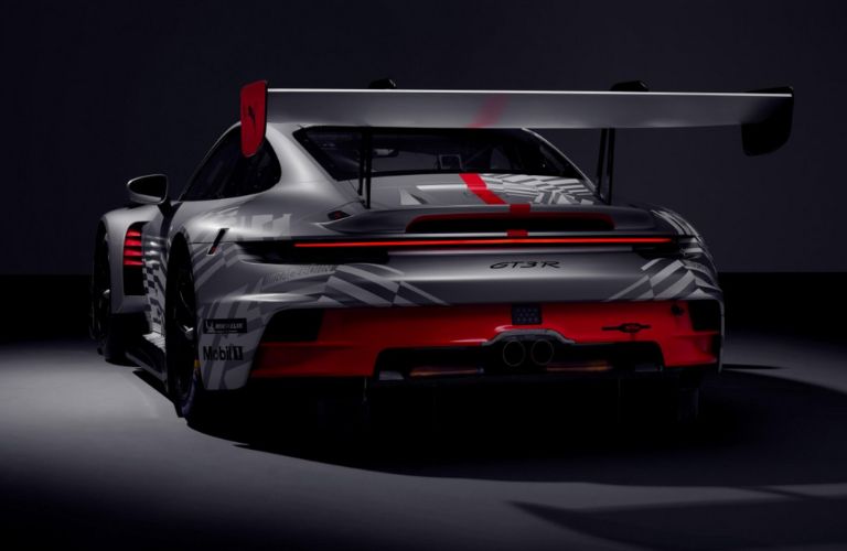 rear view of the 2026 Porsche 911 GT3 R