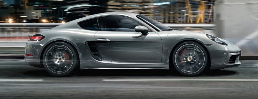 side view of the 2025 Porsche 718