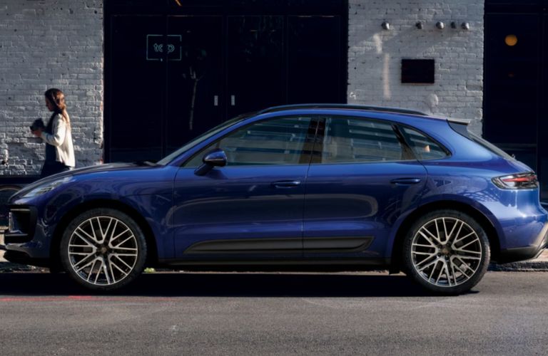 side view of the 2026 Porsche Macan