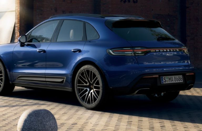 rear and side view of the 2026 Porsche Macan