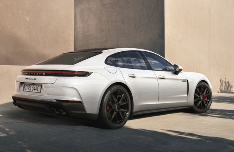 rear and side view of the 2026 Porsche Panamera 4S E-Hybrid