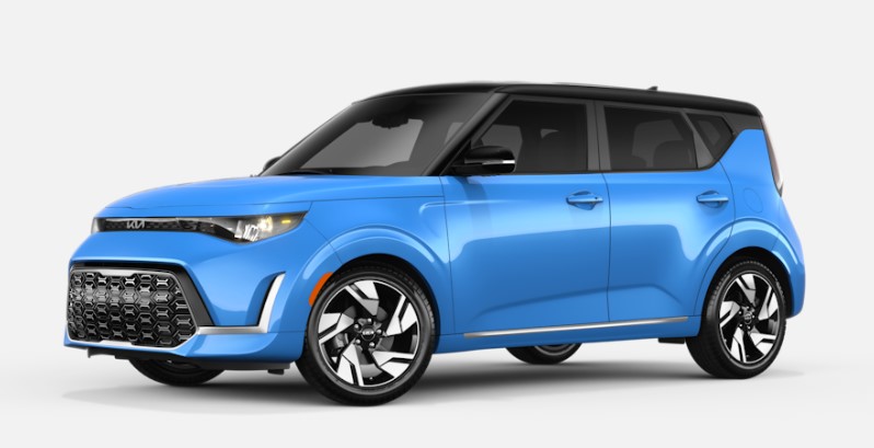 2024 Kia Soul - Surf Blue and Fusion Black