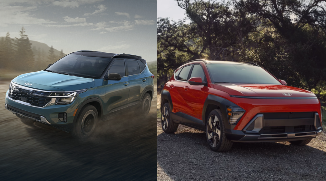 2024 Kia Seltos vs 2024 Hyundai Kona Comparison