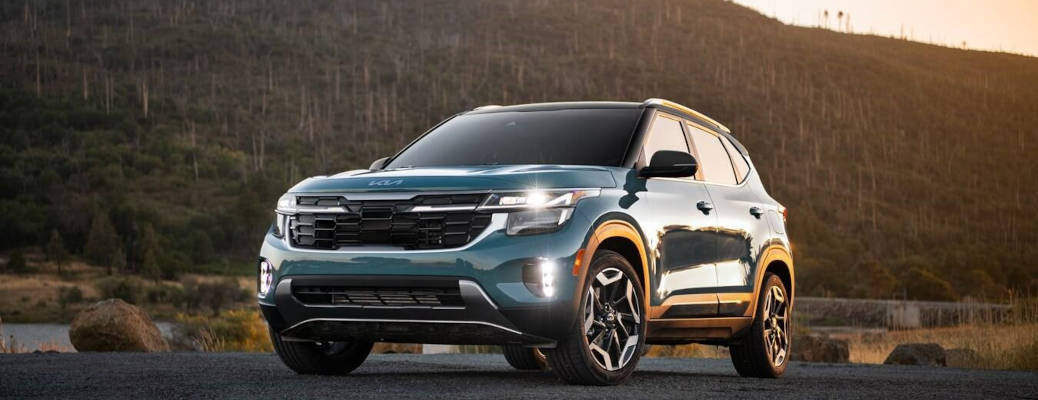 An exterior view of the 2026 Kia Seltos