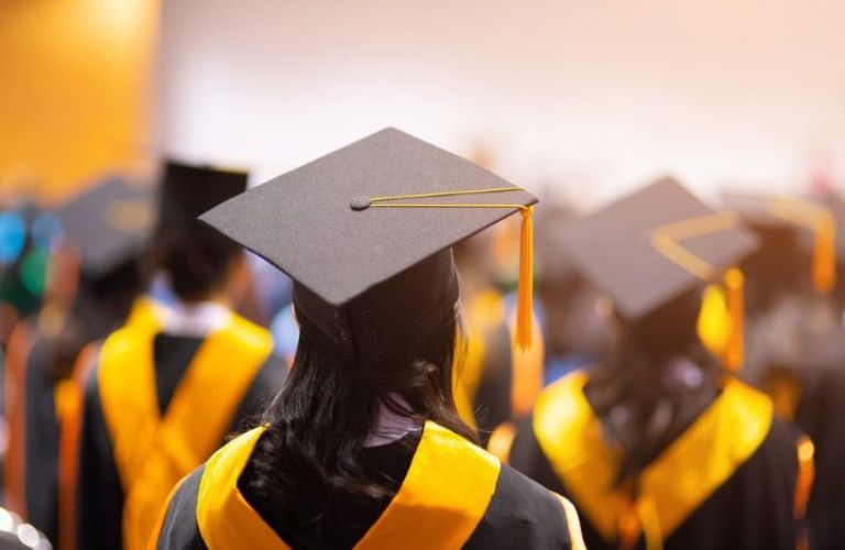 image of college graduates