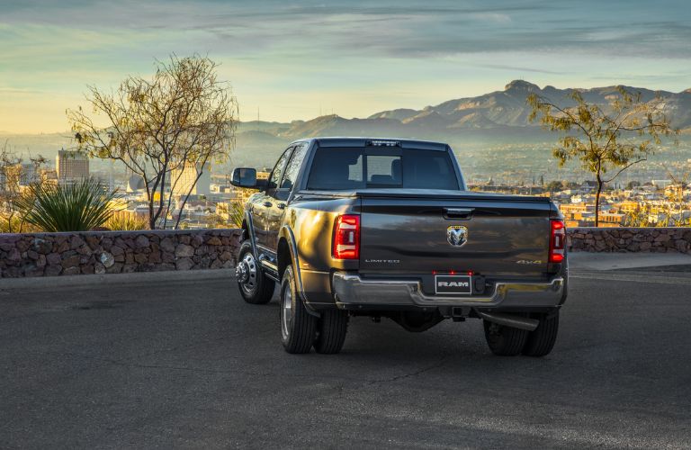 rear view of a RAM 3500