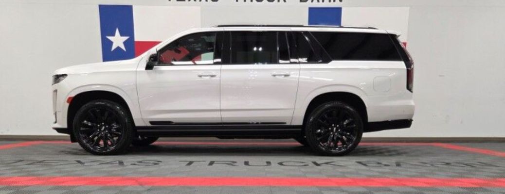 side view of a pre-owned Cadillac