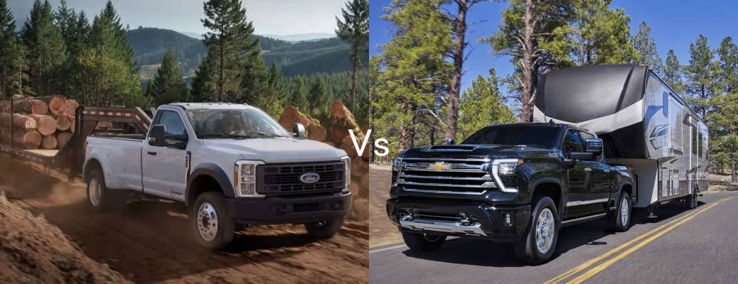 Silverado 2500 vs F-250 Towing