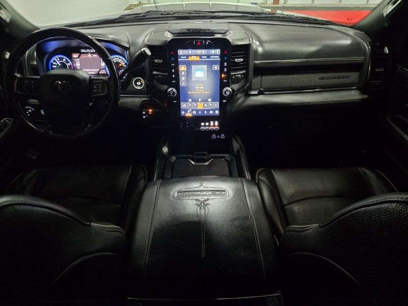 The cockpit, controls, and displays in the 2022 Ram 2500 Limited Mega Cab 