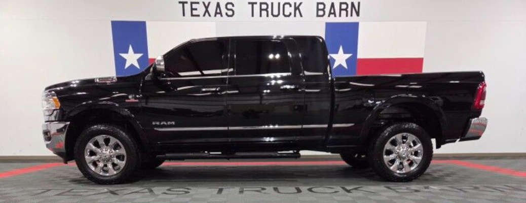 A side external view of the 2022 Ram 2500 Limited Mega Cab