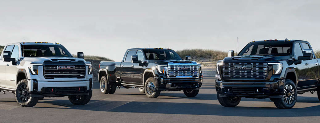 The lineup of GMC pickup trucks for 2026
