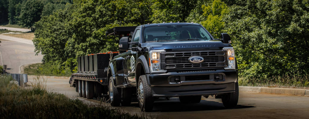 A used diesel pickup truck perfect for commercial use