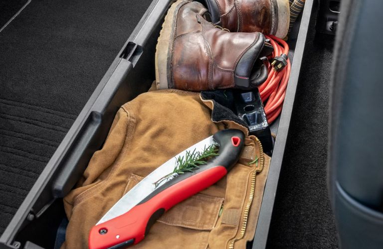 Landscaping tools in the Ford Super Duty