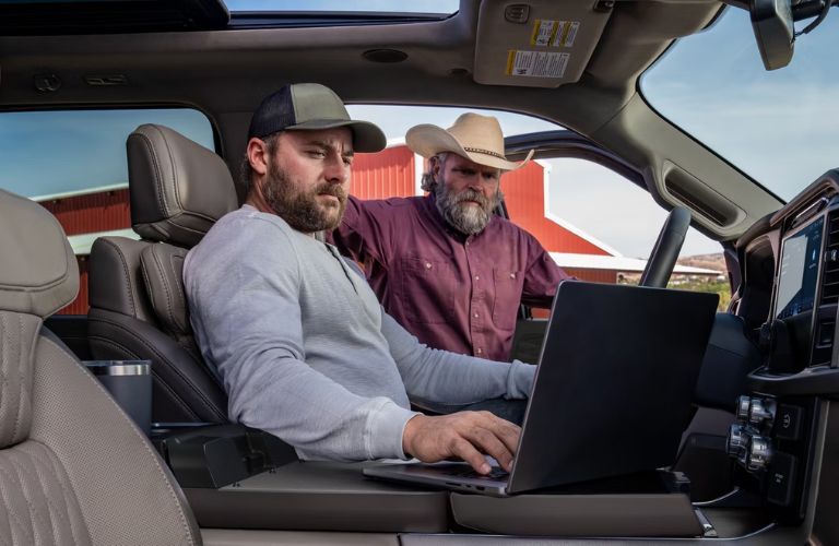 Interior Work Surface in the Ford F-150®