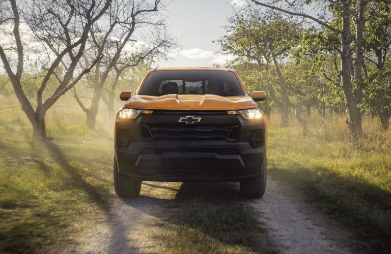 front view of the Chevrolet Colorado