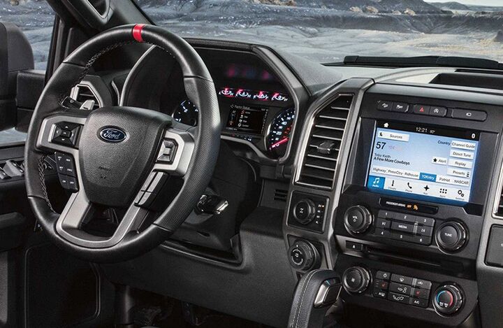 2018 Ford F-150 Raptor cabin view