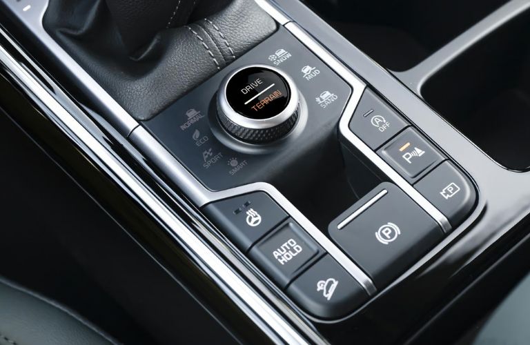 gear selector of the 2026 Kia Sorento