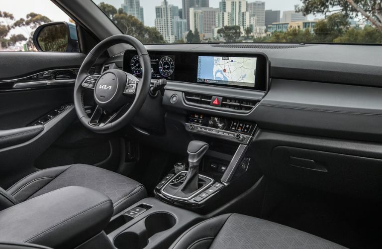 cockpit of the 2026 Kia Seltos