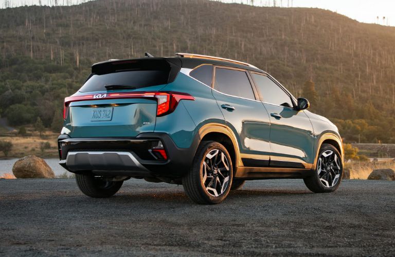 rear and side view of the 2026 Kia Seltos