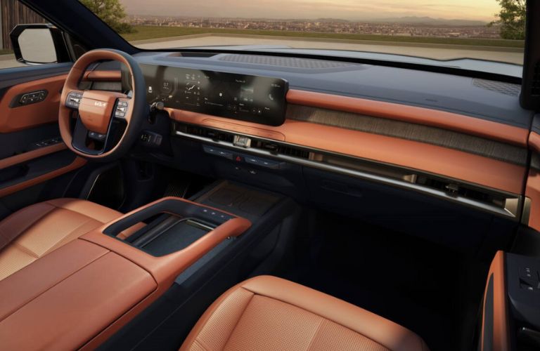 cockpit of the 2027 Kia Telluride