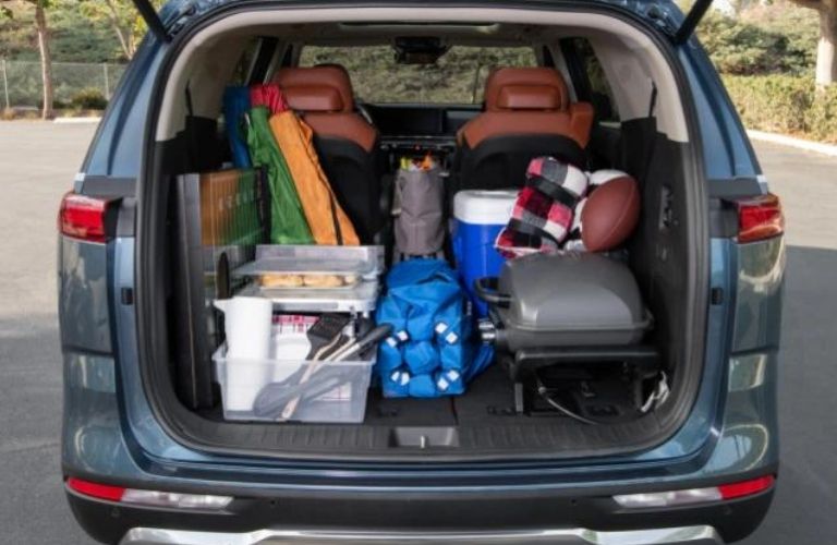How Much Cargo Space Does the 2022 Kia Carnival Have?