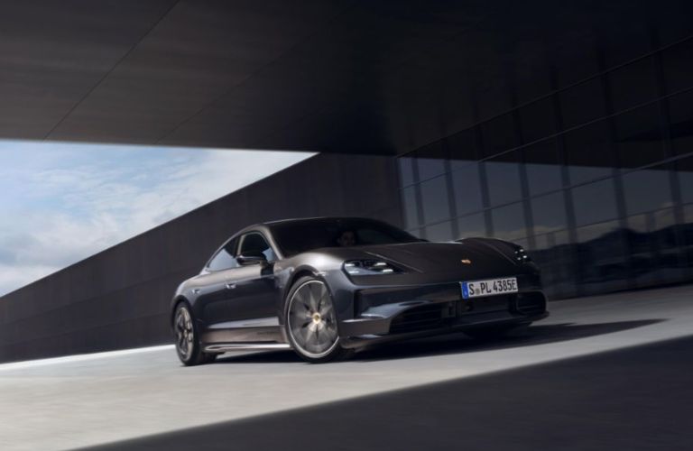 2026 Porsche Taycan Black Edition exterior front view