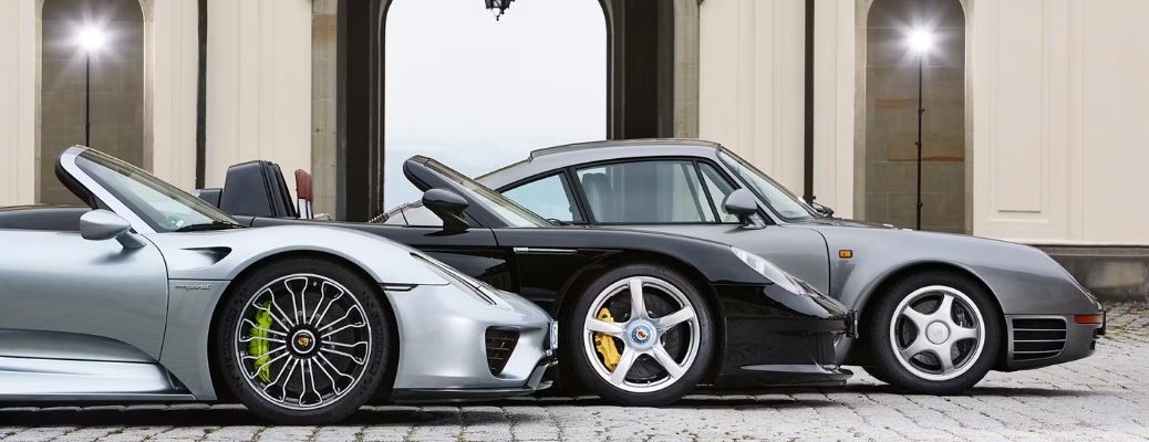 Several Porsche Hypercars