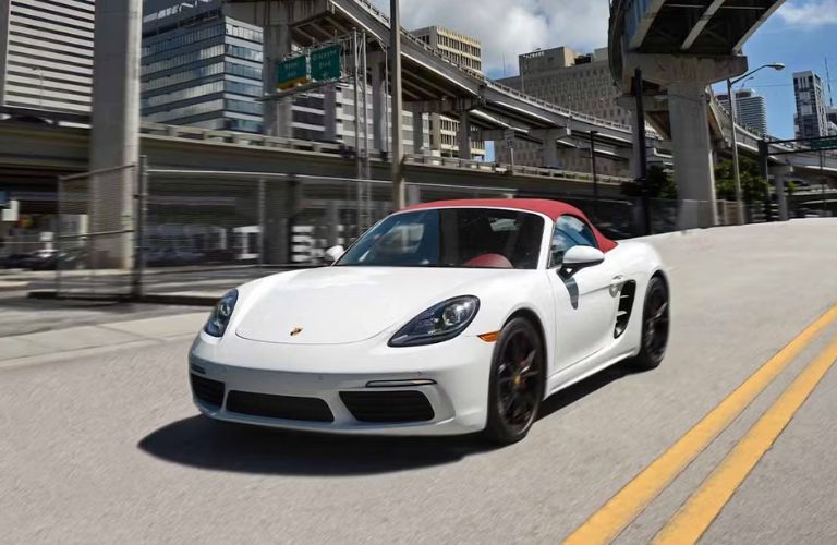 Porsche 718 Boxter exterior front view