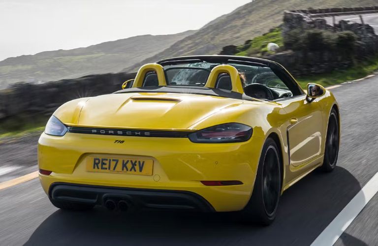 Porsche 718 Boxter exterior rear view