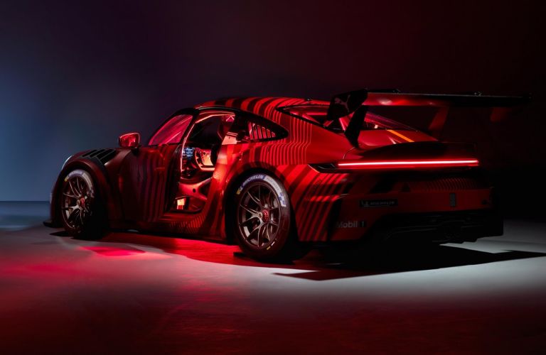 2026 Porsche 911 Cup exterior rear side view