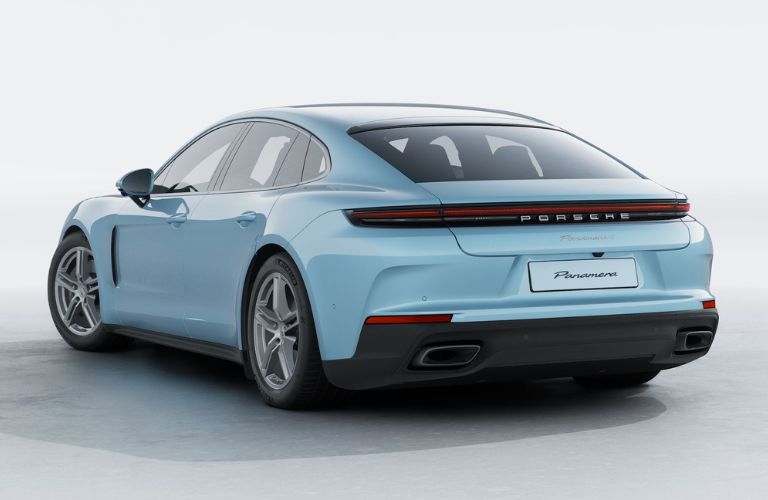 2026 Porsche Panamera 4 exteriro rear view