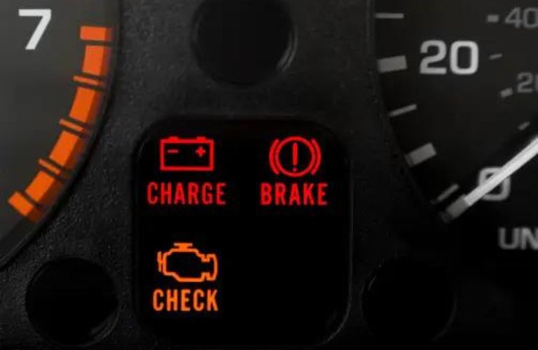 Dashboard warning lights