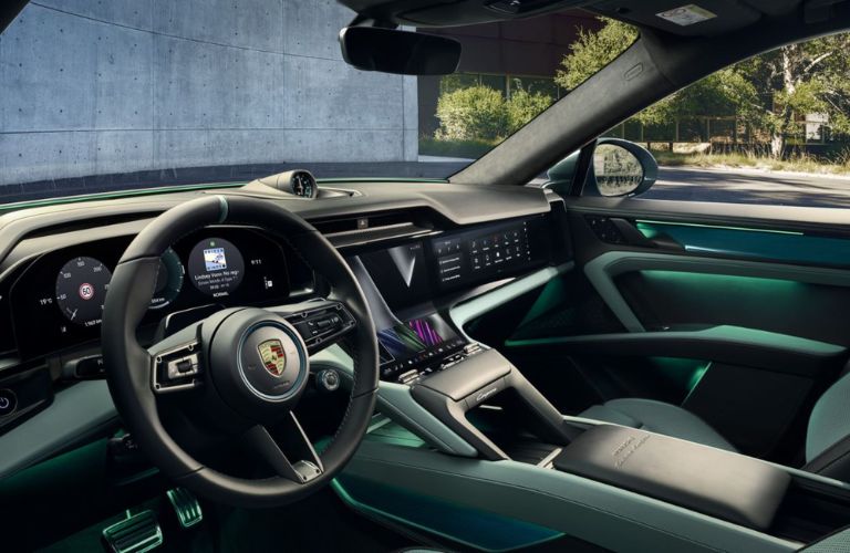 Porsche Cayenne S Electric interior front dash