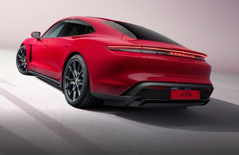 2026 Porsche Taycan GTS exterior rear view