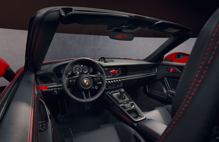 2027 Porsche 911 GT3 SC interior front dash