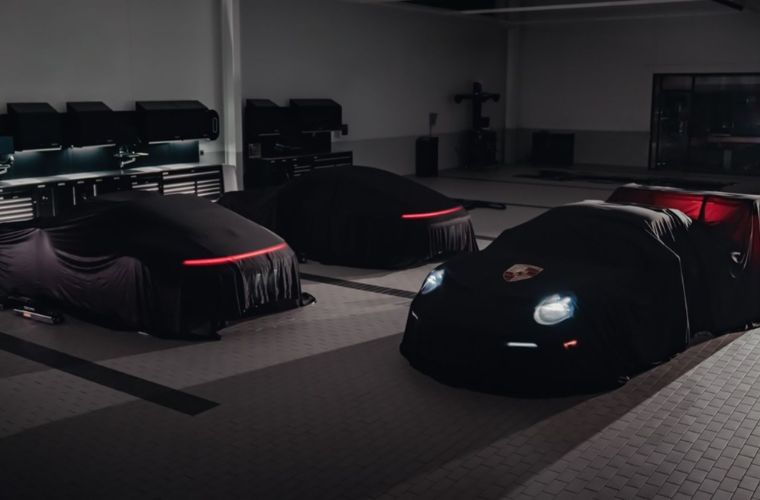 Several 2026 Porsche 911 models