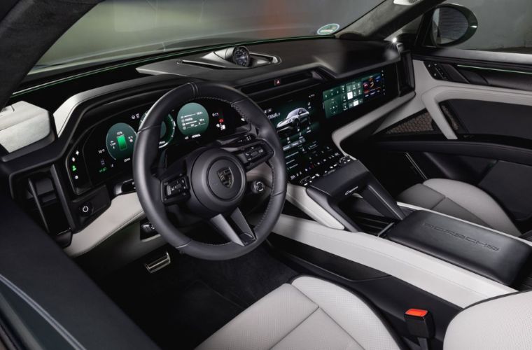 2026 Porsche Cayenne Coupe Electric interior front dash