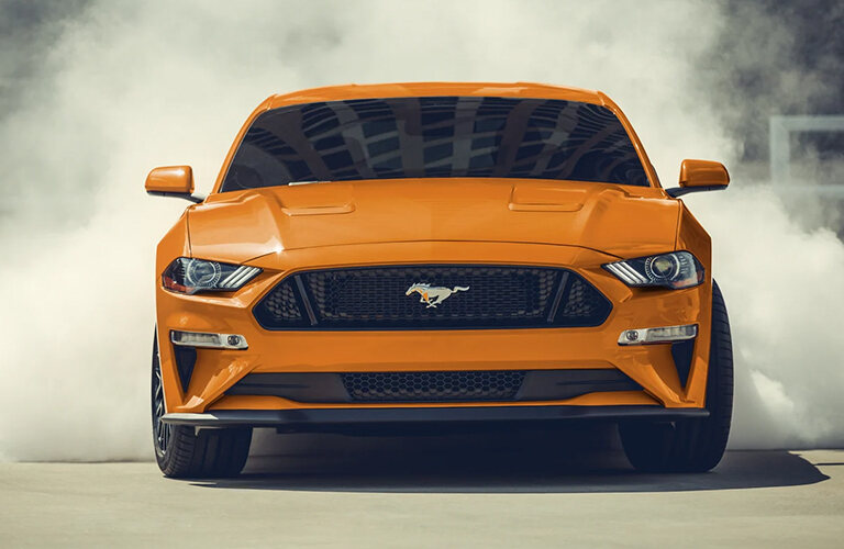 Ford Mustang front view