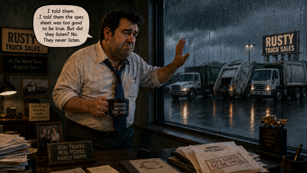 RDK Truck Sales dealer reacts to Cummins X10 engine delay spec sheet changes