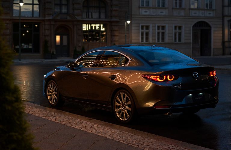 2022 Mazda3 Sedan exterior rear look