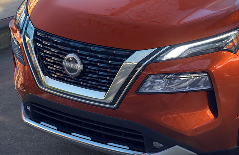 thumbnail image 2 of Coverking Car Front End Mask | Custom Fit Nissan Rogue Bra - All Weather Velocitex 2 of 9