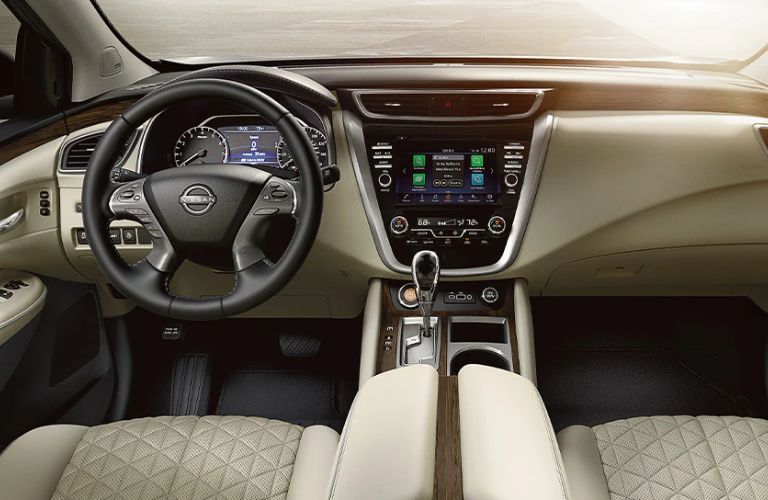 Dashboard View of the 2024 Nissan Murano