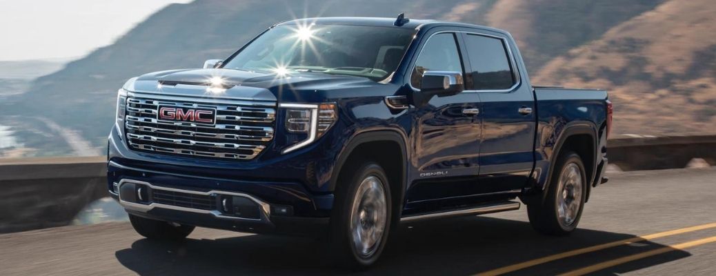 2022 GMC Sierra Denali Ultimate front and side view
