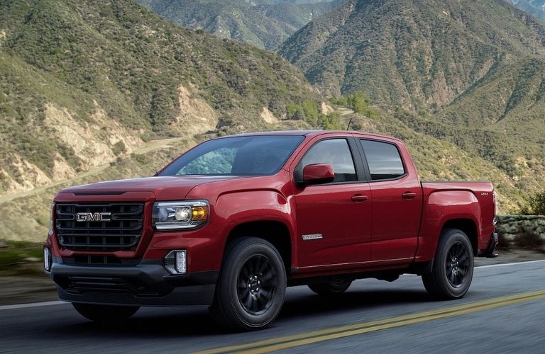 2022 GMC Elevation front and side view